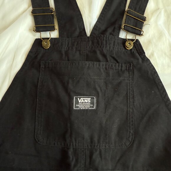 Vans Black Overall Romper – Size L - Picture 4 of 8
